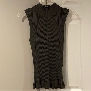 I.N.C. Sleeveless Mock Neck Sweater Top